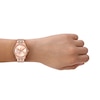 Thumbnail Image 4 of Michael Kors Ritz Women's Rose Gold Tone Stainless Steel Bracelet Watch