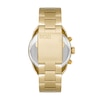 Thumbnail Image 3 of Diesel Men's Spiked Chronograph Gold Tone Stainless Steel Watch