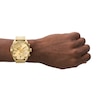 Thumbnail Image 4 of Diesel Men's Spiked Chronograph Gold Tone Stainless Steel Watch