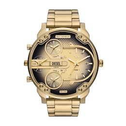 Diesel Men's Mr. Daddy Slim Gold Tone Stainless Steel Watch