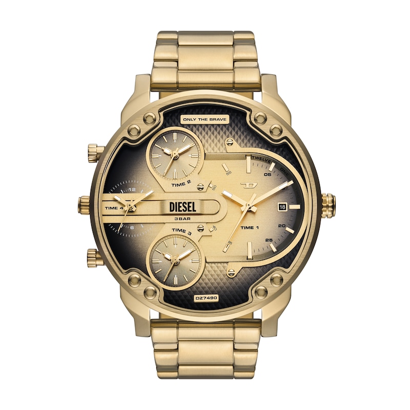 Main Image 1 of Diesel Men's Mr. Daddy Slim Gold Tone Stainless Steel Watch