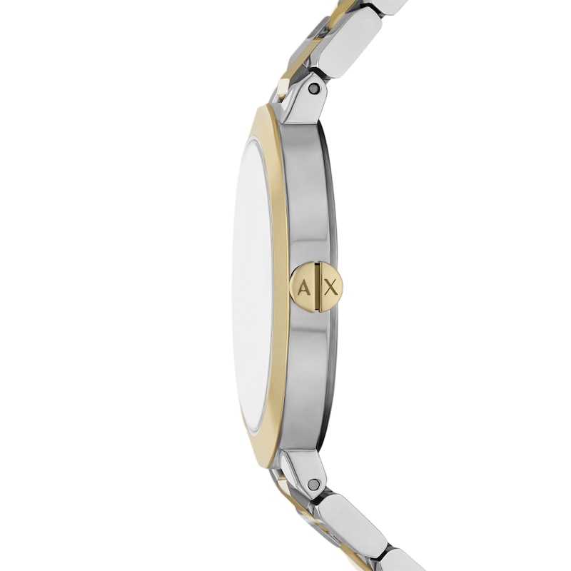 Main Image 2 of Armani Exchange Women's Green Dial Two Tone Stainless Steel Bracelet Watch