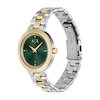 Thumbnail Image 3 of Armani Exchange Women's Green Dial Two Tone Stainless Steel Bracelet Watch