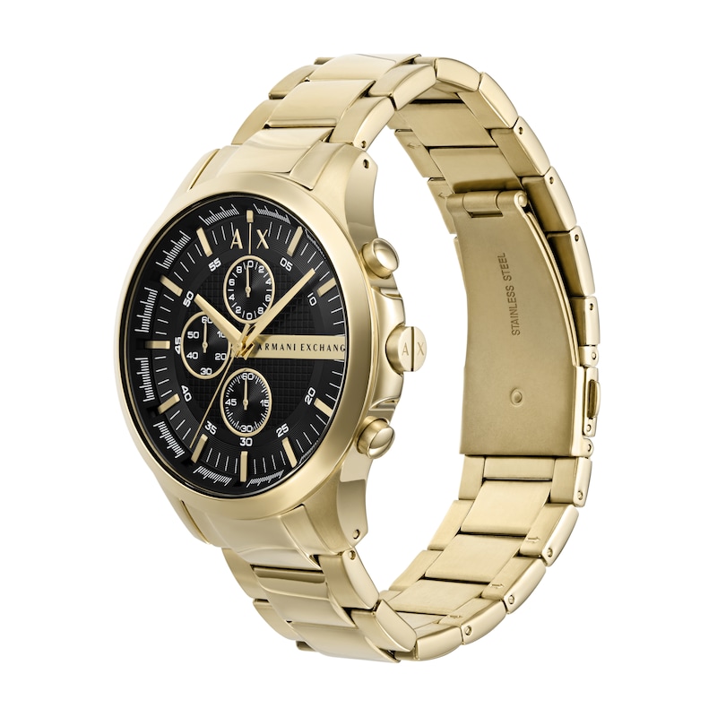 Main Image 2 of Armani Exchange Men's Chronograph Gold Tone Stainless Steel Watch