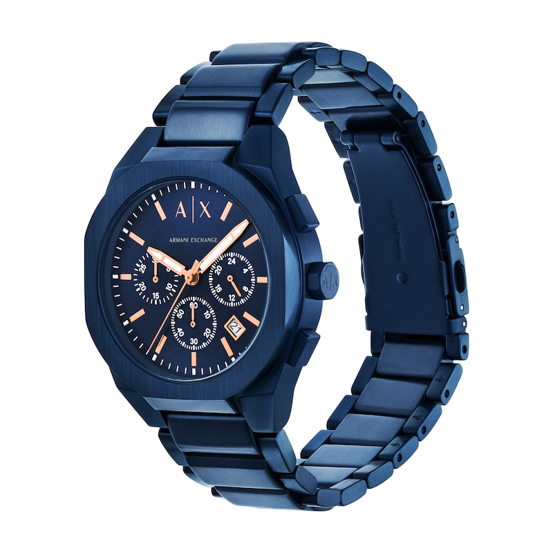 Main Image 4 of Armani Exchange Men's Sync Chronograph Blue Stainless Steel Watch