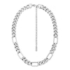 Thumbnail Image 1 of Diesel Men's Stainless Steel Classic Interlocking Chain Link Necklace