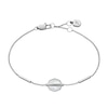 Thumbnail Image 1 of Fossil Women's Mother of Pearl Silver-Tone Bracelet
