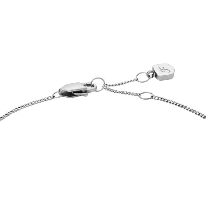 Main Image 3 of Fossil Women's Mother of Pearl Silver-Tone Bracelet