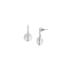 Thumbnail Image 2 of Fossil Women's Mother of Pearl Silver-Tone Stainless Steel Drop Earrings