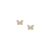 Thumbnail Image 1 of Fossil Women's Gold-Tone Crystal Butterfly Necklace