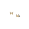Thumbnail Image 2 of Fossil Women's Gold-Tone Crystal Butterfly Necklace