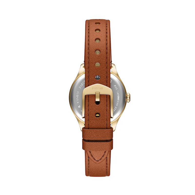 Main Image 3 of Fossil Women's Gilmore Three-Hand Brown Leather Watch