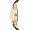 Thumbnail Image 2 of Fossil Harlow Women's Yellow Gold Plate White Dial & Green Leather Strap Watch