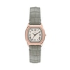 Thumbnail Image 1 of Fossil Women's Harlow Three-Hand Gray Croco Leather Watch