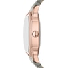 Thumbnail Image 2 of Fossil Women's Harlow Three-Hand Gray Croco Leather Watch