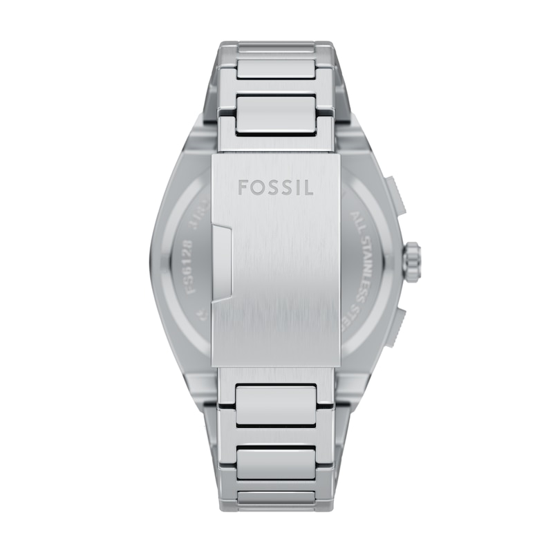 Main Image 5 of Fossil Everett Men's Stainless Steel Grey Dial Stainless Steel Bracelet Watch