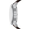 Thumbnail Image 5 of Fossil Pearson Men's Stainless Steel Green Dial Brown Leather Strap Watch