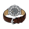 Thumbnail Image 6 of Fossil Men's Stainless Steel Townsman Skeleton Dial Brown Leather Strap Watch