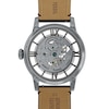 Thumbnail Image 7 of Fossil Men's Stainless Steel Townsman Skeleton Dial Brown Leather Strap Watch