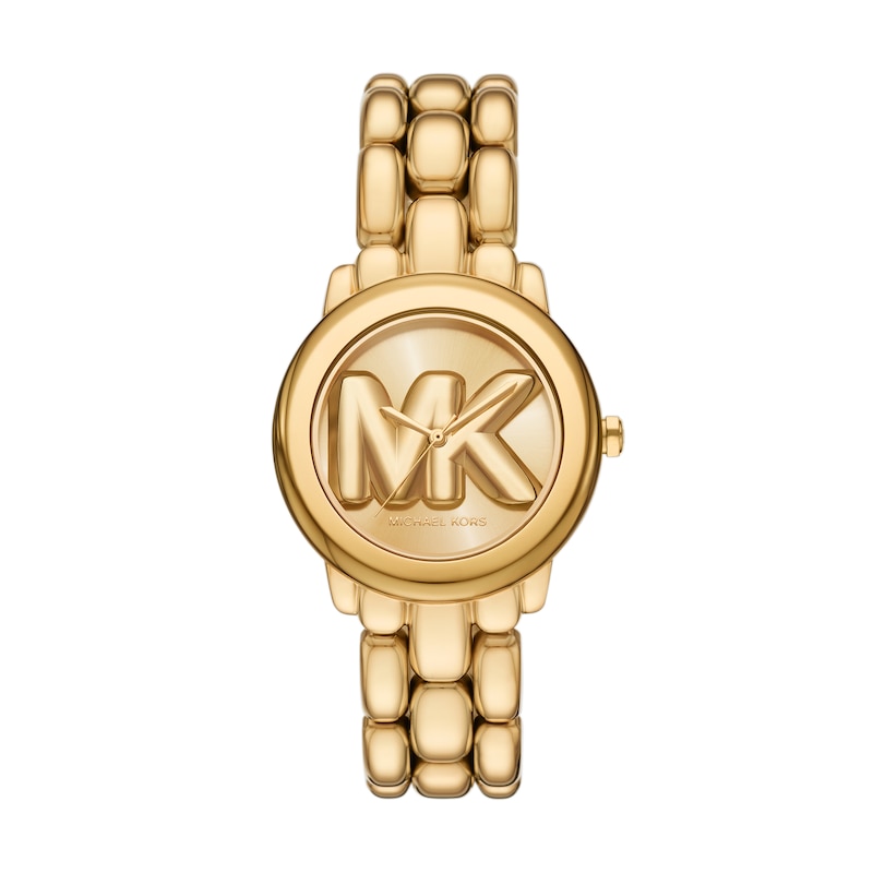Main Image 1 of Michael Kors Phoebe Women's Yellow Gold Plate Bracelet Watch
