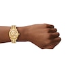 Thumbnail Image 4 of Michael Kors Phoebe Women's Yellow Gold Plate Bracelet Watch