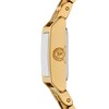 Thumbnail Image 2 of Michael Kors Women's Yellow Gold Plate Georgie Square Dial Gold Tone Bracelet Watch