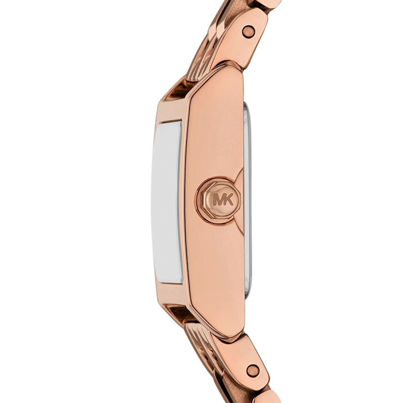 Main Image 2 of Michael Kors Women's Georgie Rose Gold Tone Pink Leather Strap Watch