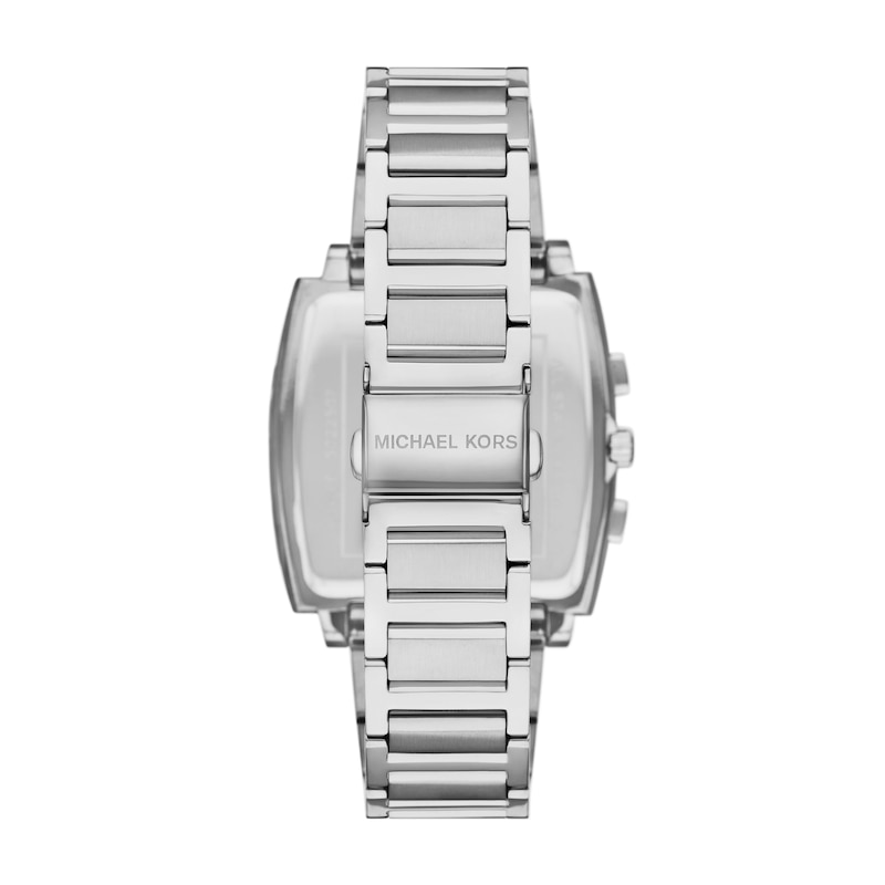 Main Image 3 of Michael Kors Rhys Men's Stainless Steel Square Black Dial Bracelet Watch