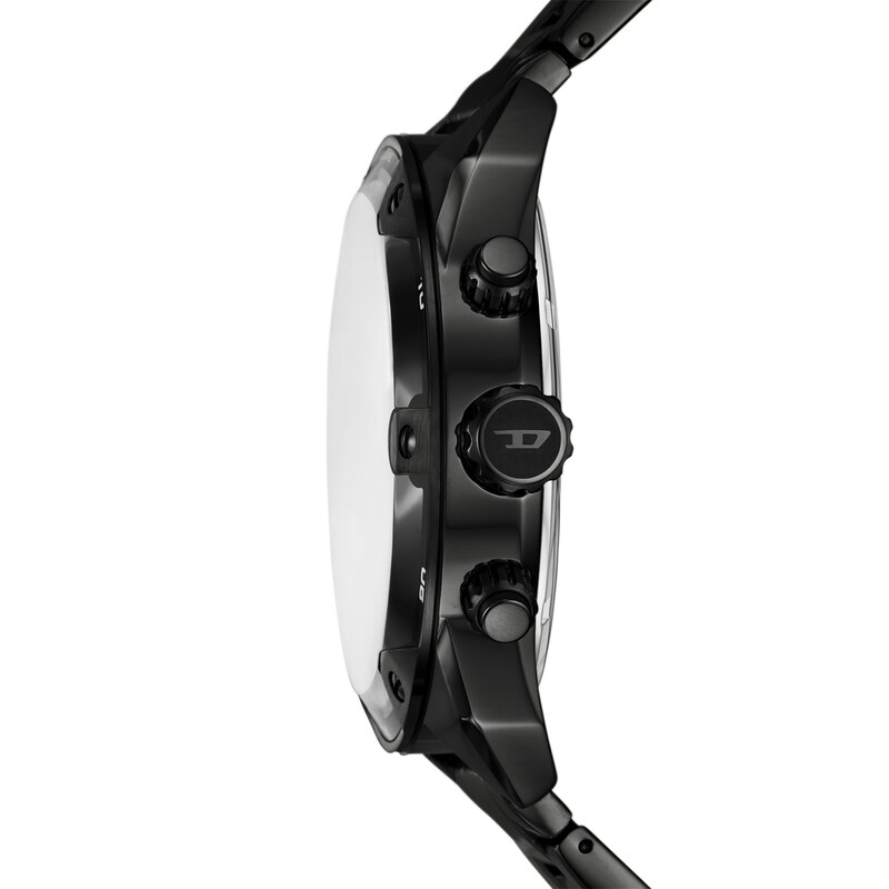 Main Image 2 of Diesel Men's Spiked Chronograph Black Stainless Steel Watch