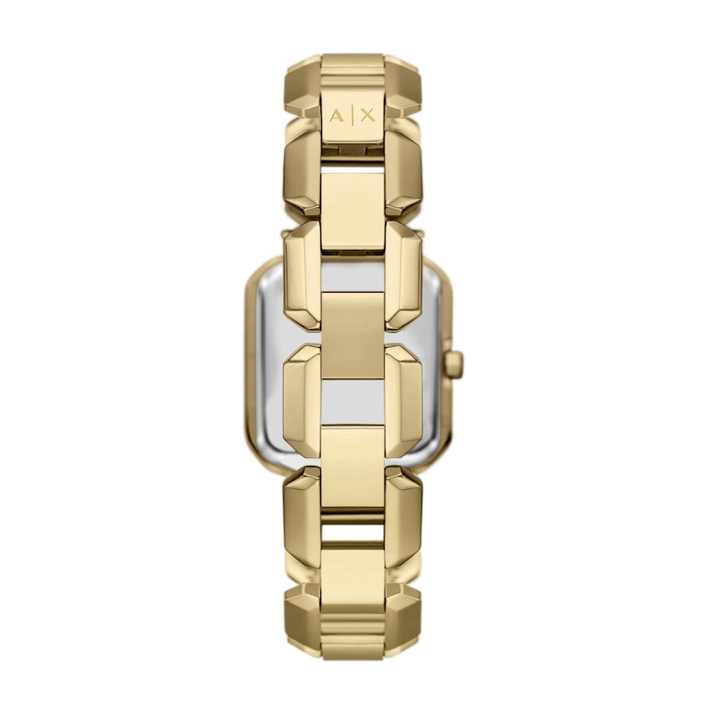 Main Image 4 of Armani Exchange Women's Three-Hand Gold-Tone Stainless Steel Watch