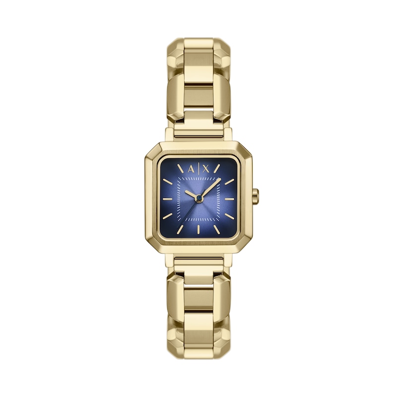 Main Image 1 of Armani Exchange Women's Three-Hand Gold-Tone Stainless Steel Watch