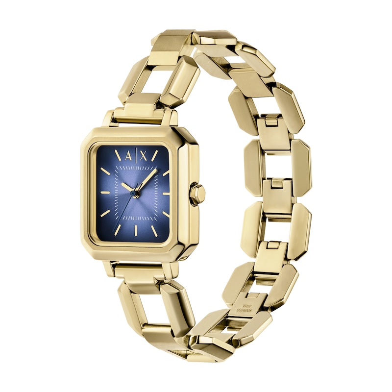 Main Image 2 of Armani Exchange Women's Three-Hand Gold-Tone Stainless Steel Watch