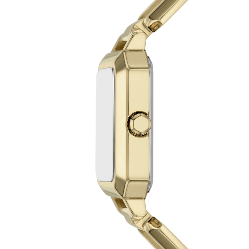 Main Image 3 of Armani Exchange Women's Three-Hand Gold-Tone Stainless Steel Watch