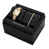 Thumbnail Image 6 of Armani Exchange Women's Three-Hand Nude Leather Watch and Bracelet Gift Set