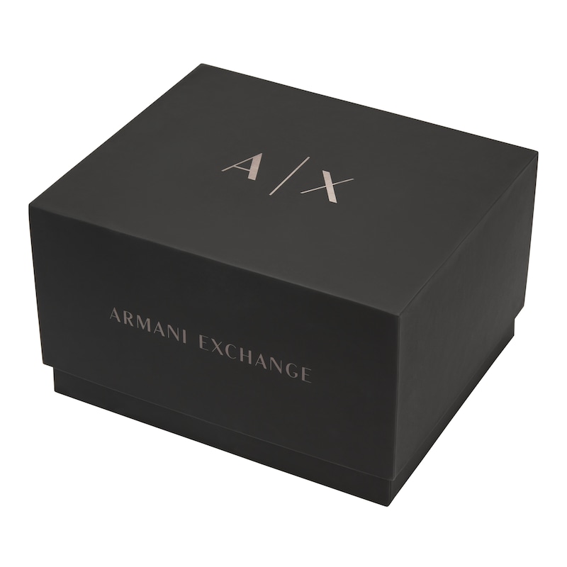 Main Image 7 of Armani Exchange Women's Three-Hand Nude Leather Watch and Bracelet Gift Set