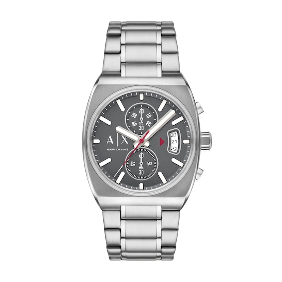 Armani Exchange Mens Chronograph Stainless Steel Watch