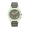Thumbnail Image 1 of Armani Exchange Men's Sync Chronograph Green Silicone Watch