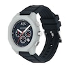 Thumbnail Image 2 of Armani Exchange Men's Sync Chronograph Gray Silicone Watch