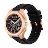 Thumbnail Image 2 of Armani Exchange Men's Sync Chronograph Black Silicone Watch