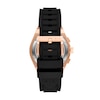 Thumbnail Image 4 of Armani Exchange Men's Sync Chronograph Black Silicone Watch