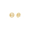 Thumbnail Image 1 of Michael Kors Women's Gold-Tone MK Logo Stud Earrings