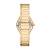 Thumbnail Image 3 of Michael Kors Silvia Women's Yellow Gold Plate White Crystal Dial Bracelet Watch