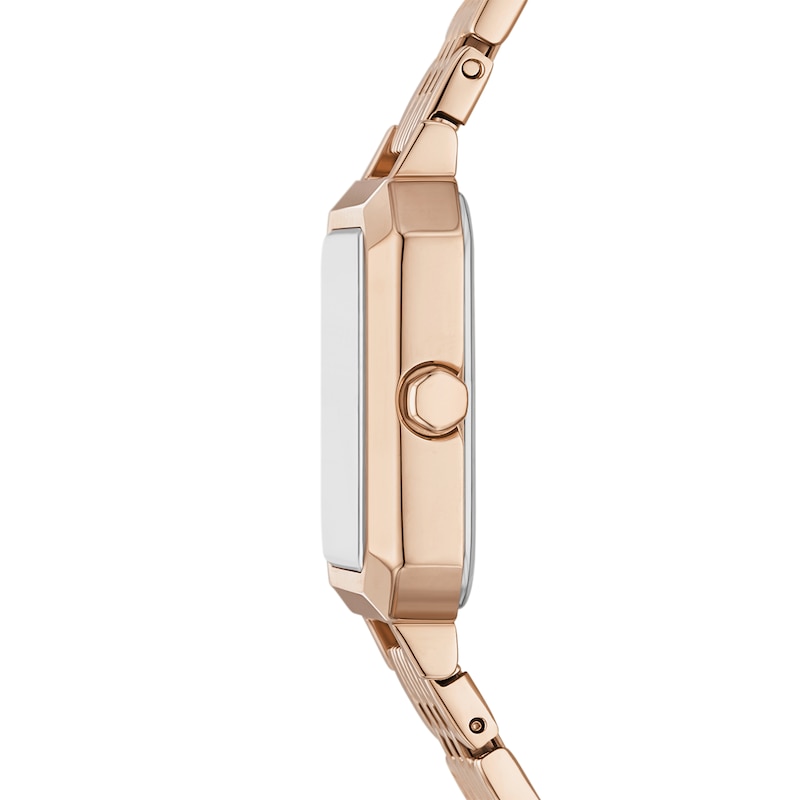 Main Image 3 of Armani Exchange Women's Three-Hand, Rose Gold-Tone Stainless Steel Watch and Bracelet Set