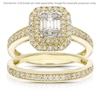 Thumbnail Image 2 of Perfect Fit 9ct Yellow Gold Eternity 0.13ct Diamond Ring