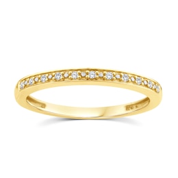 Perfect Fit 9ct Yellow Gold Diamond Eternity Ring