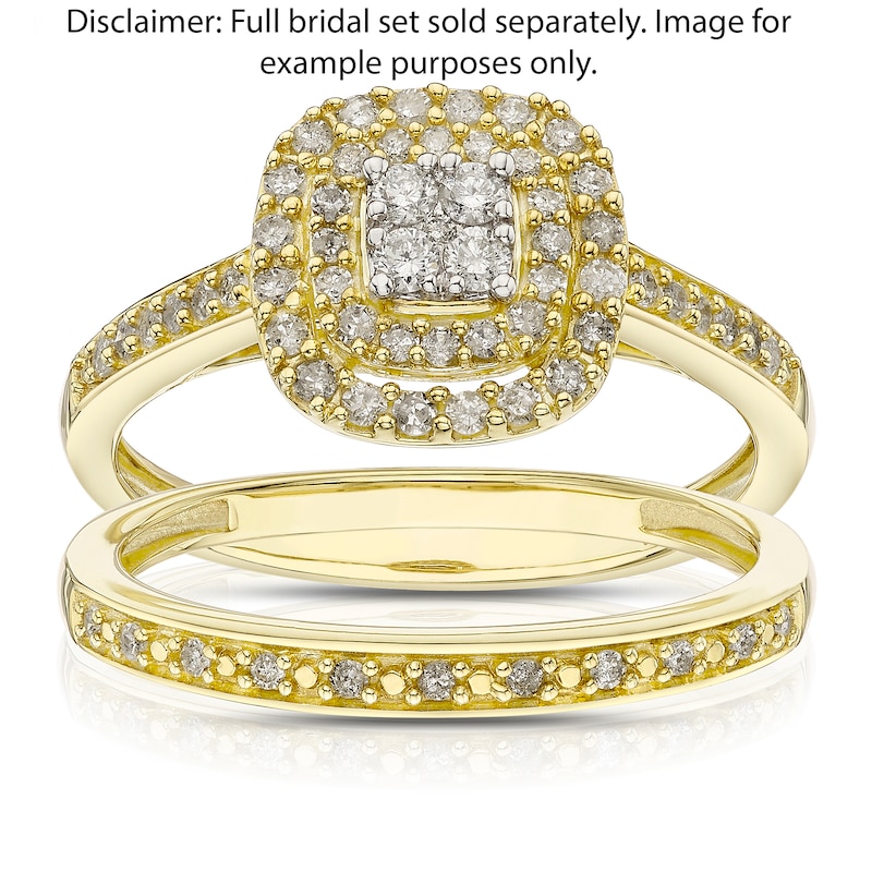 Main Image 2 of Perfect Fit 9ct Yellow Gold Eternity Diamond Ring