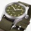 Thumbnail Image 3 of Hamilton Khaki Field Quartz 38mm Green Textile Strap Watch