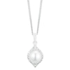 Thumbnail Image 1 of Sterling Silver Cultured Freshwater Pearl Marquise Pendant