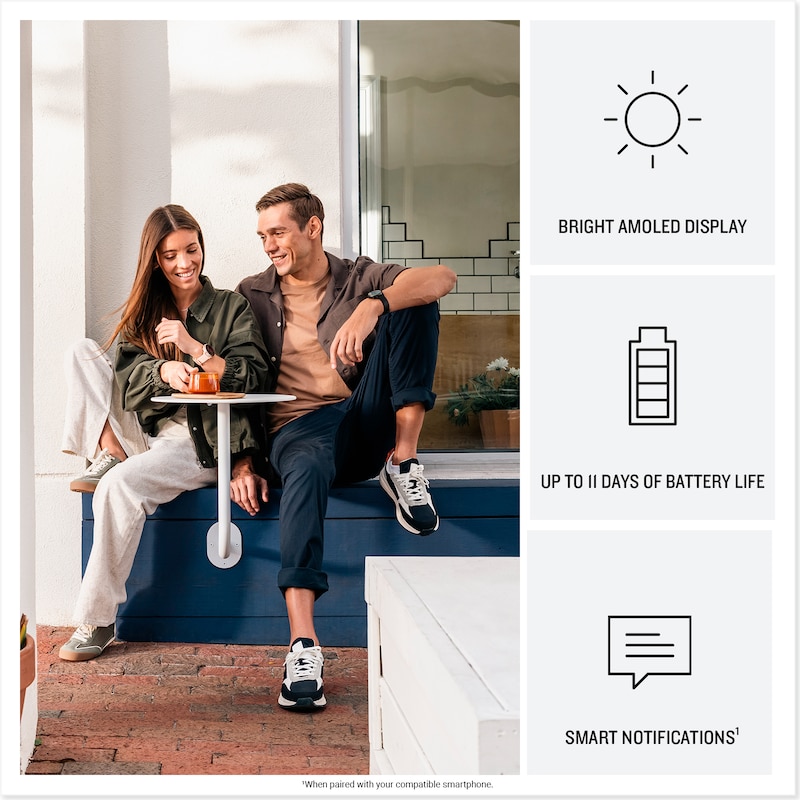 Main Image 3 of Garmin Vivoactive 6 Black Silicone Band Watch