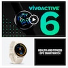 Thumbnail Image 8 of Garmin Vivoactive 6 Jasper Green Silicone Band Watch
